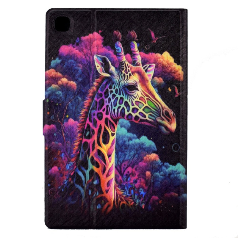Capa para Samsung Galaxy Tab S6 Lite Girafa Colorida