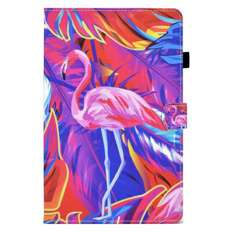 Capa para Samsung Galaxy Tab A8 (2022) / (2021) Flamingo cor-de-rosa