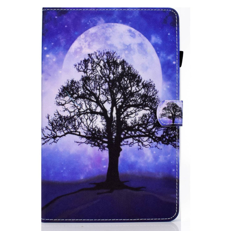 Capa Samsung Galaxy Tab A8 (2022) / (2021) Árvore da vida sob a lua