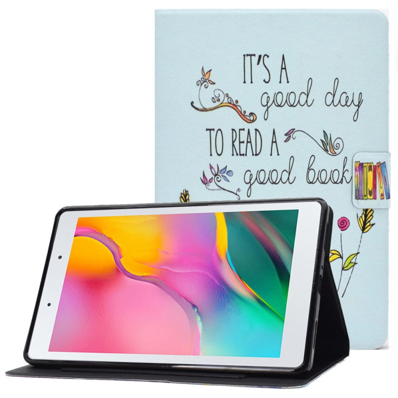 Para Samsung Galaxy Tab A 8.0 (2019) Livros coloridos