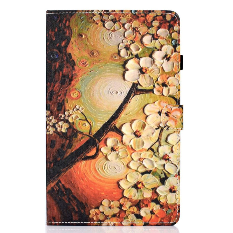 Capa Samsung Galaxy Tab A 8.0 (2019) Flores pintadas