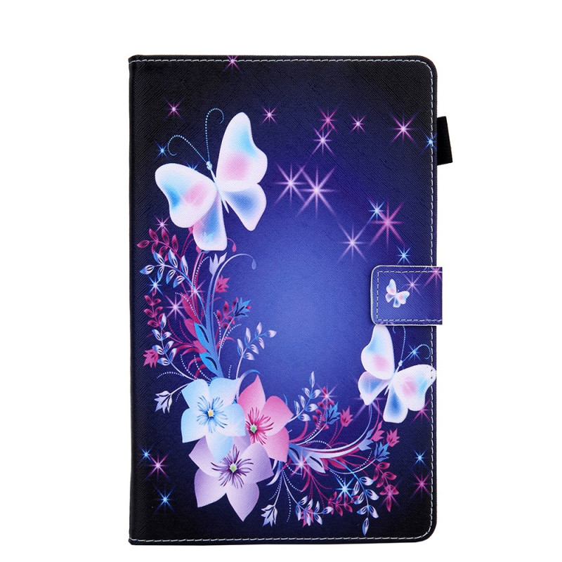 Capa para Samsung Galaxy Tab A 10.1 (2019) Flores e borboletas