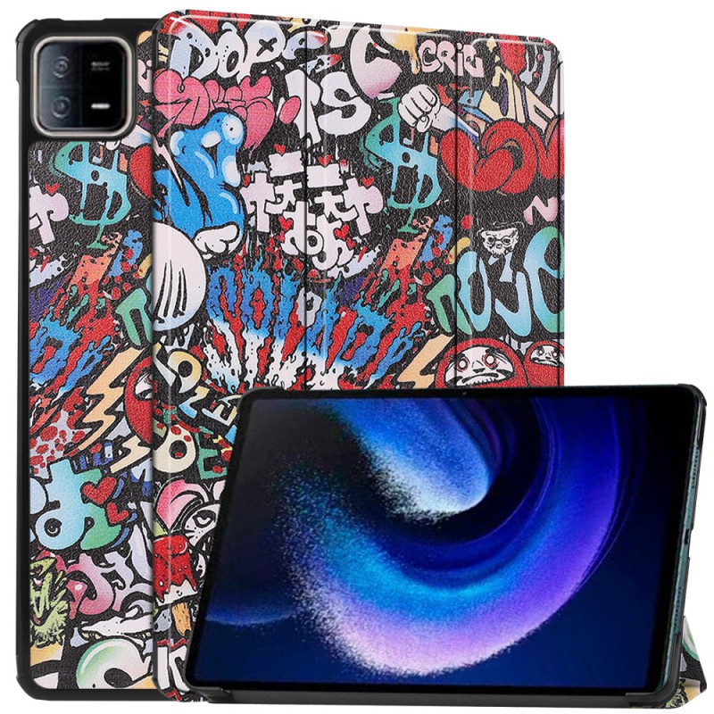 Capa inteligente Xiaomi Pad 6 / Pad 6 Pro Graffiti