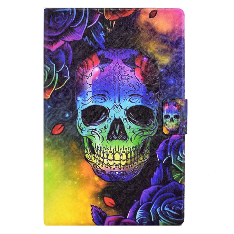 Capa de caveira para Samsung Galaxy Tab A7 Lite