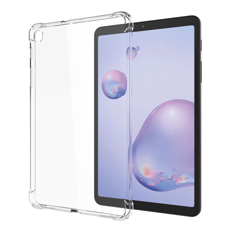 Para Samsung Galaxy Tab A7 Lite Cantos reforçados transparentes
