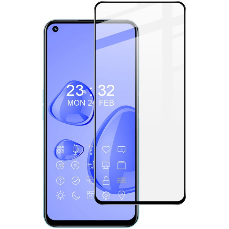Proteção integral de vidro temperado para o ecrã do Realme Narzo 50 5G