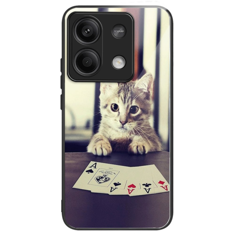 Xiaomi Redmi Note 13 5G Capa de vidro temperado Poker Chat