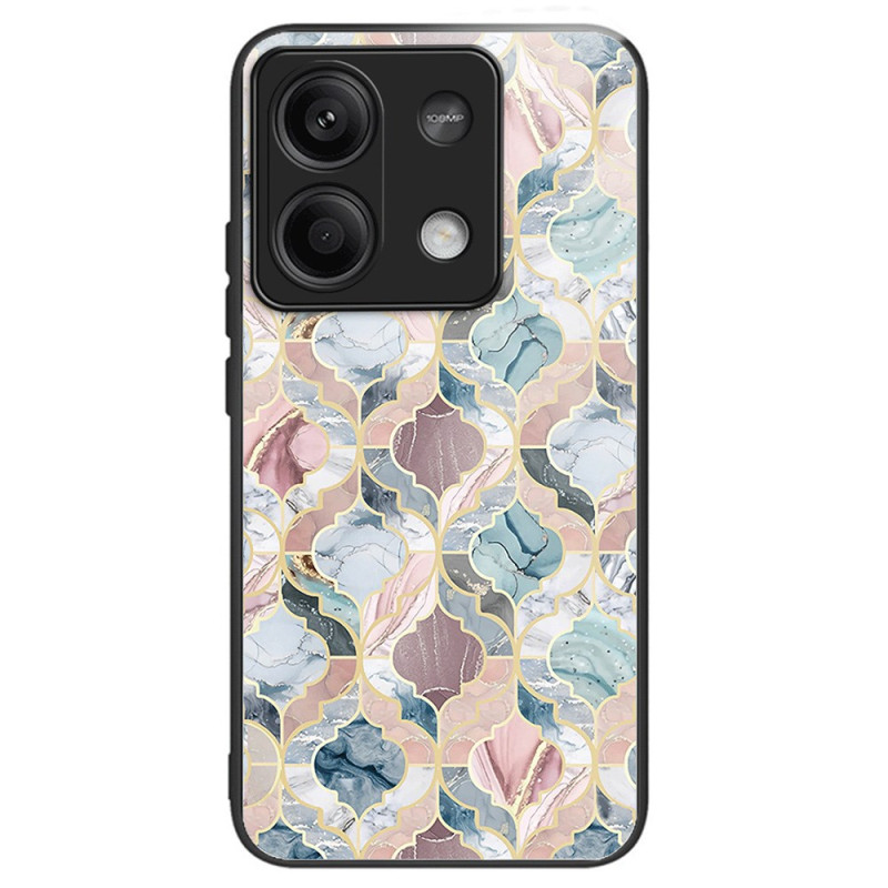 Capa de vidro temperado para Xiaomi Redmi Note 13 5G em mármore