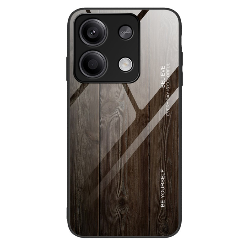 Xiaomi Redmi Note 13 5G Capa de vidro de madeira dura