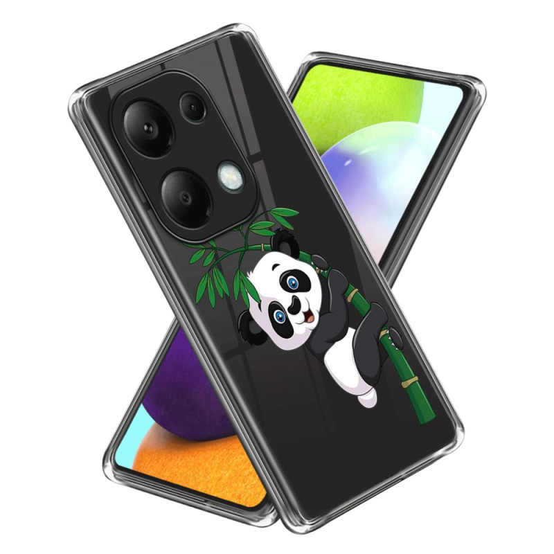Capa para Xiaomi Redmi Note 13 Pro 4G / Poco M6 Pro 4G Panda e Bambu