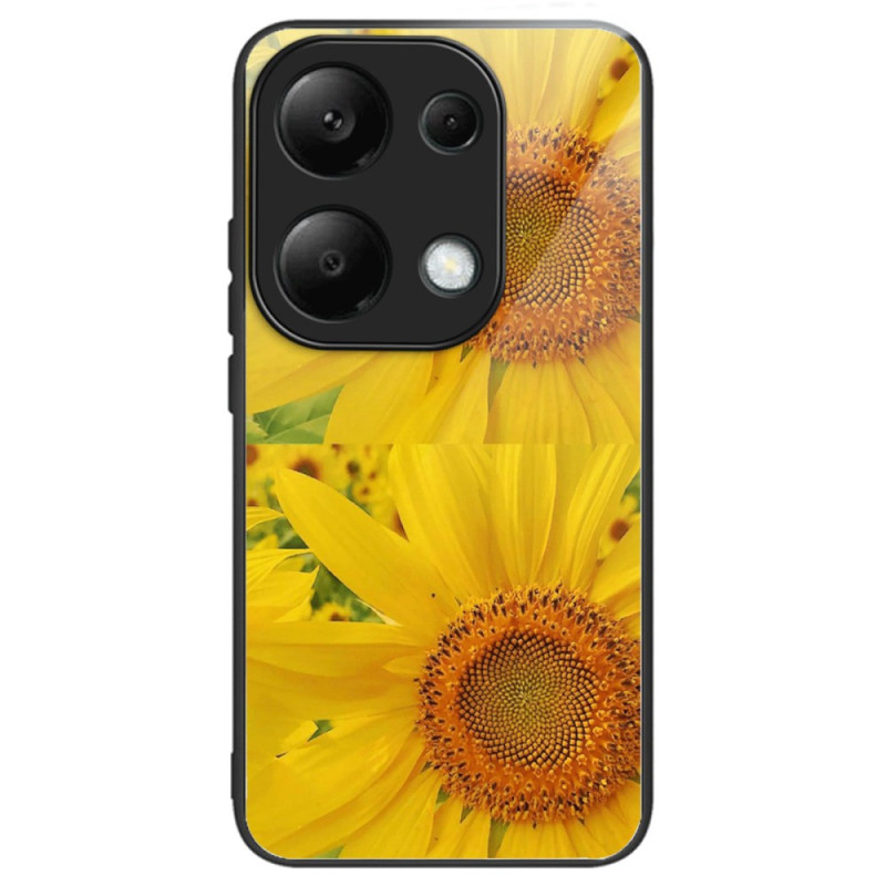 Xiaomi Redmi Note 13 Pro 4G / Poco M6 Pro 4G Capa de vidro girassol dura