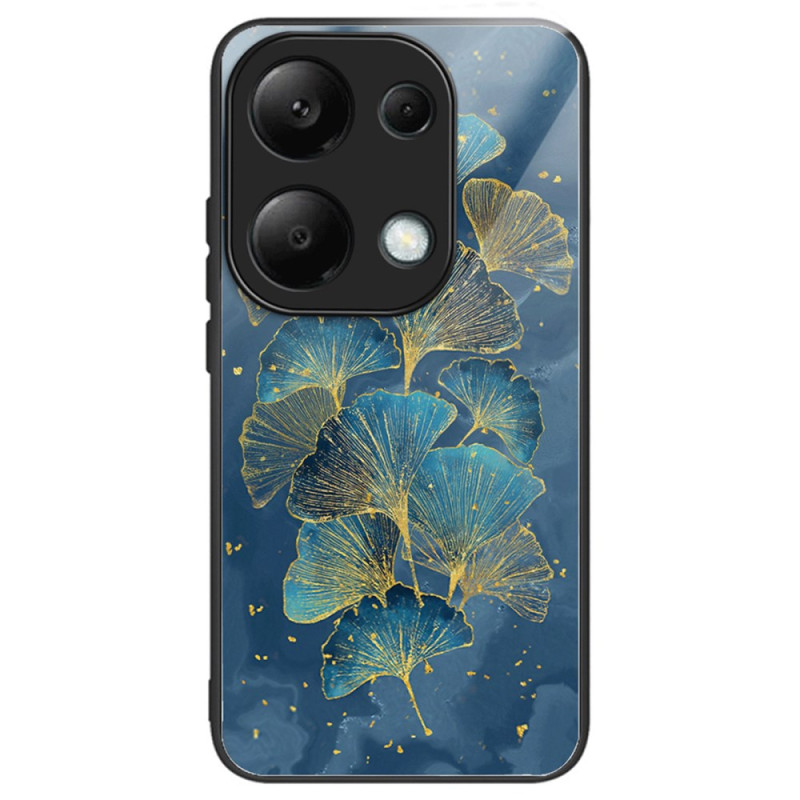 Xiaomi Redmi Note 13 Pro 4G / Poco M6 Pro 4G Capa de vidro temperado floral