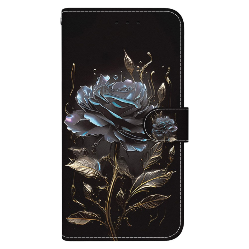 Capa para Google Pixel 8a Cordão preto cor-de-rosa