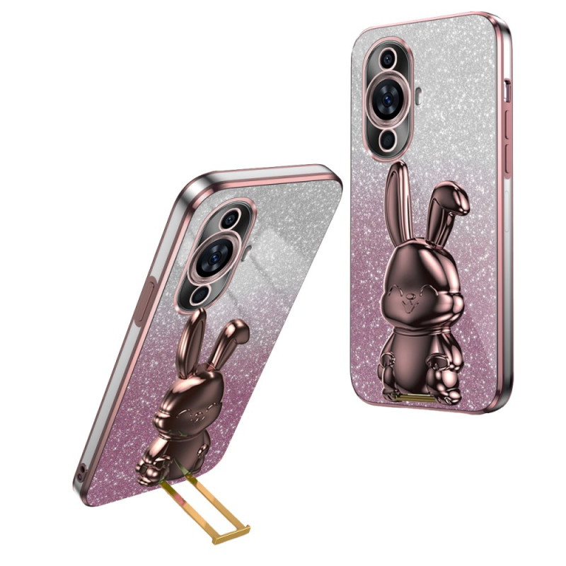 Capa para Huawei Nova 12S Suporte para coelho