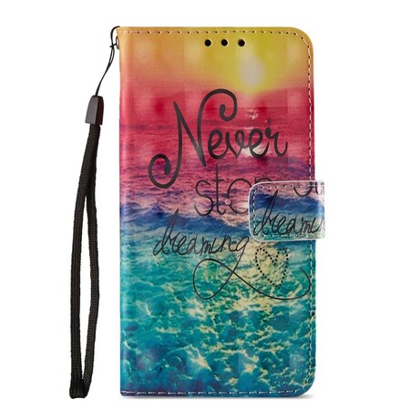 Capa Huawei P20 Lite Never Stop Dreaming 3D