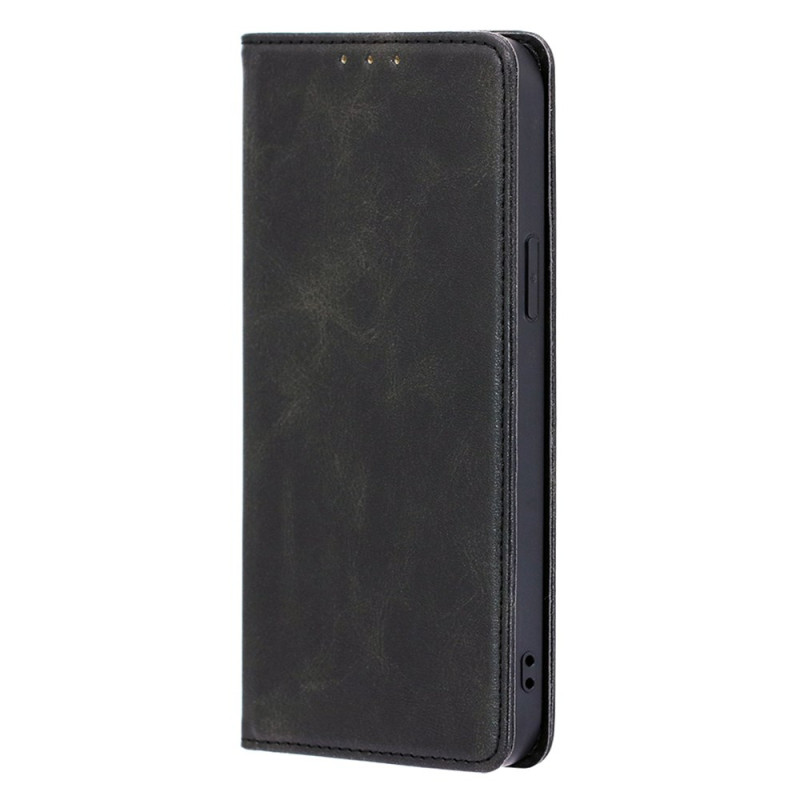 Capa Flip Cover Huawei Nova 12S Textura de pele de bezerro