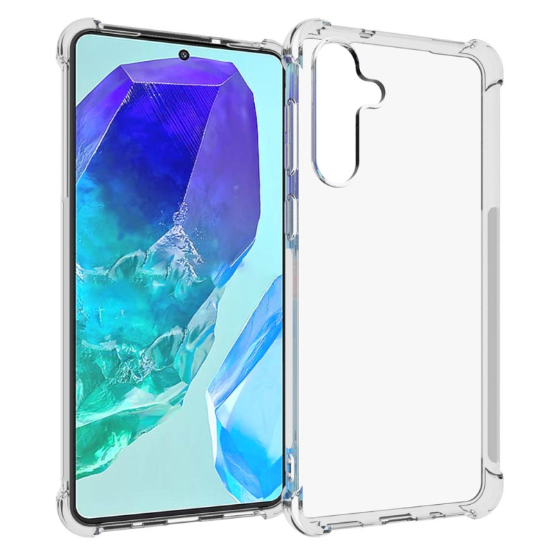 Capa transparente para Samsung Galaxy M55 5G com airbags