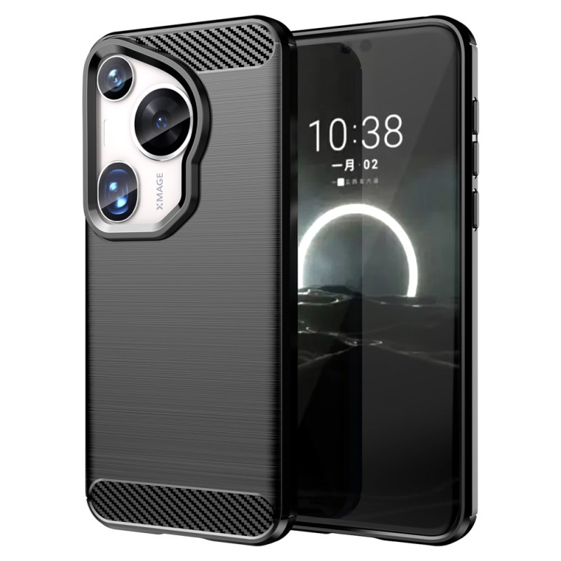 Capa Huawei Pura 70 Ultra Brushed Carbon Fibre