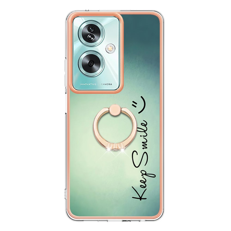 Capa Oppo A79 5G Anel de apoio Keep Smile