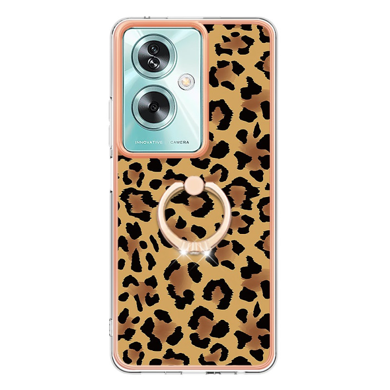 Capa Oppo A79 5G / A2 5G Leopard Printed Support Ring