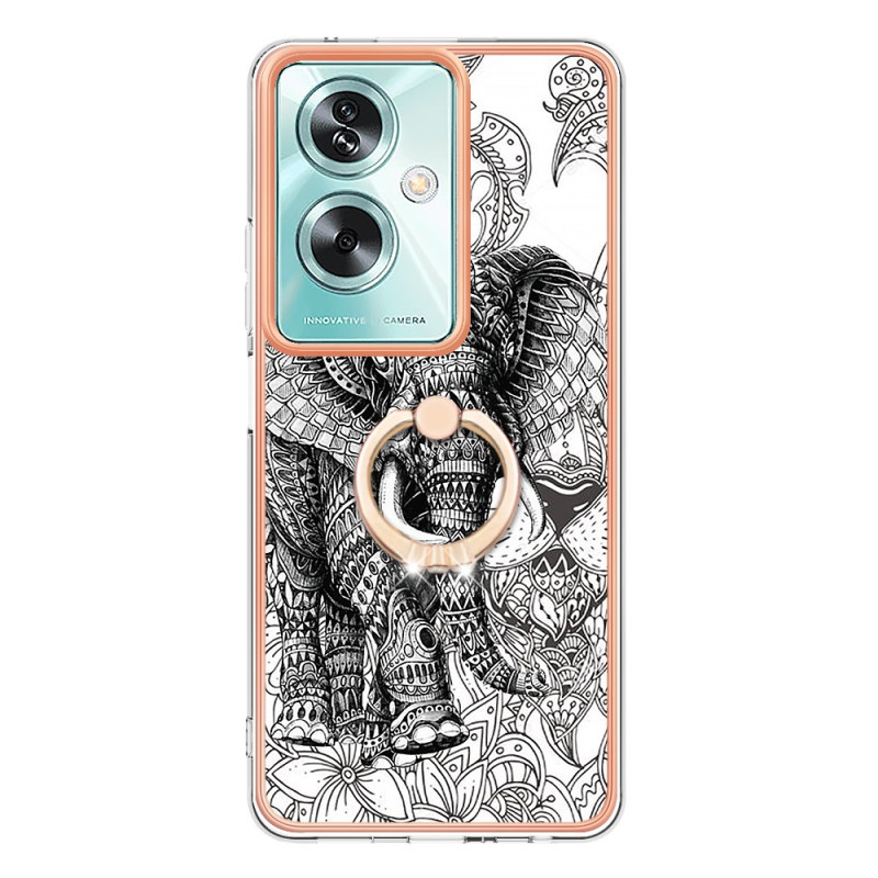 Capa Oppo A79 5G Totem Elefante Anel Suporte