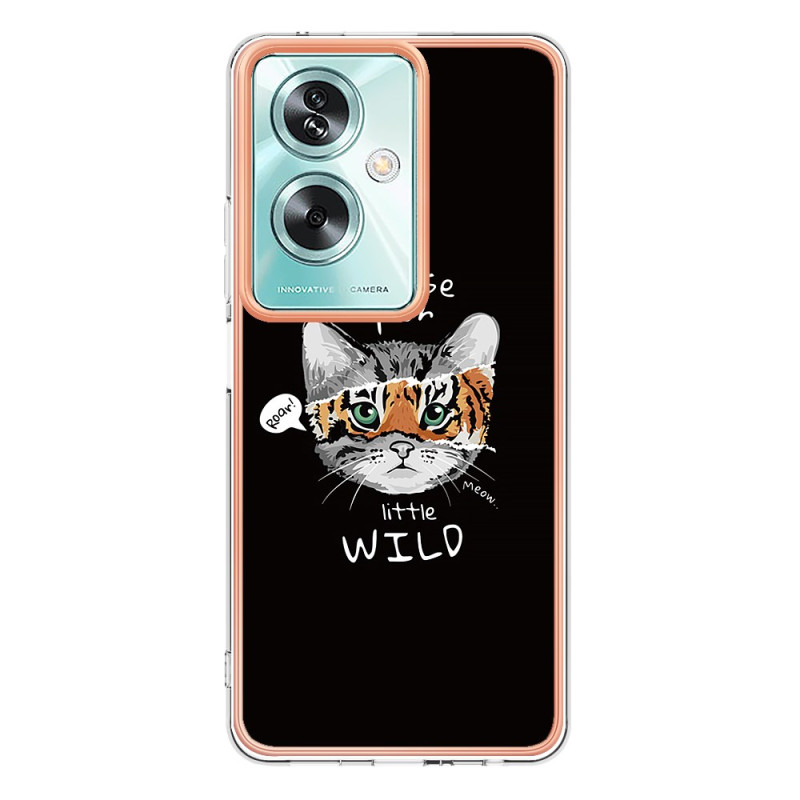 Capa Oppo A79 5G Gato e Tigre