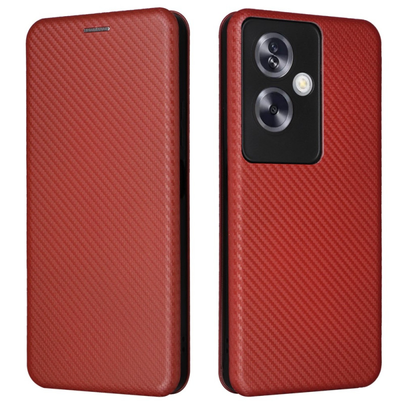 Capa Oppo A79 5G em fibra de carbono