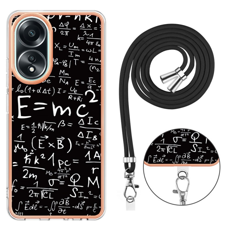 Capa de cordão
 para Oppo A58 Equation