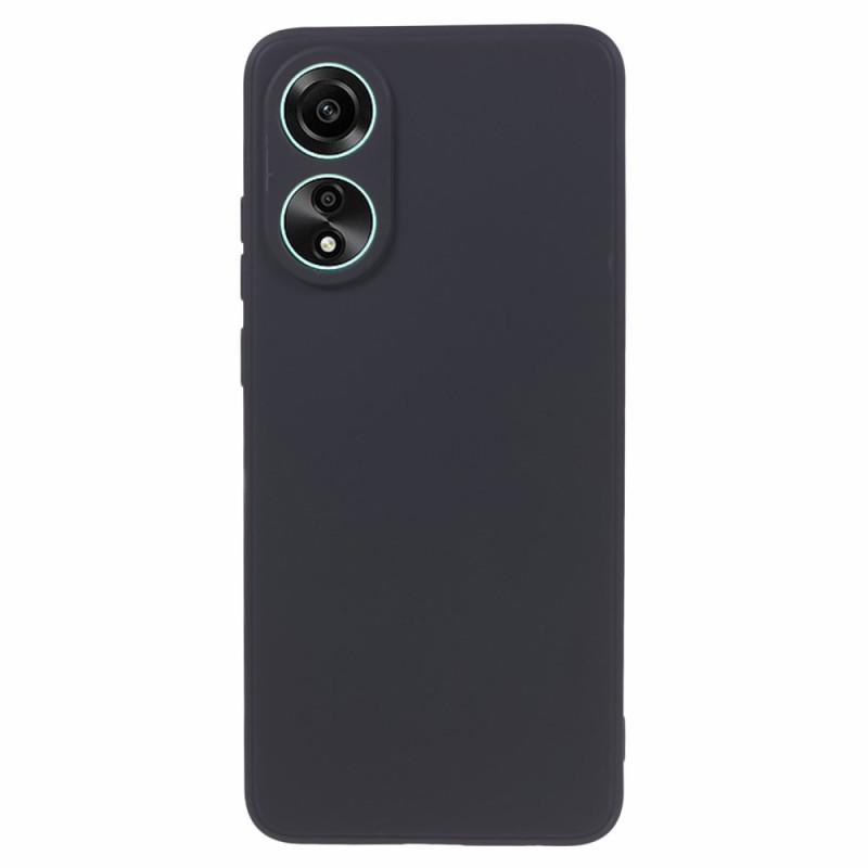 Capa de silicone para Oppo A58 com rebordo reto