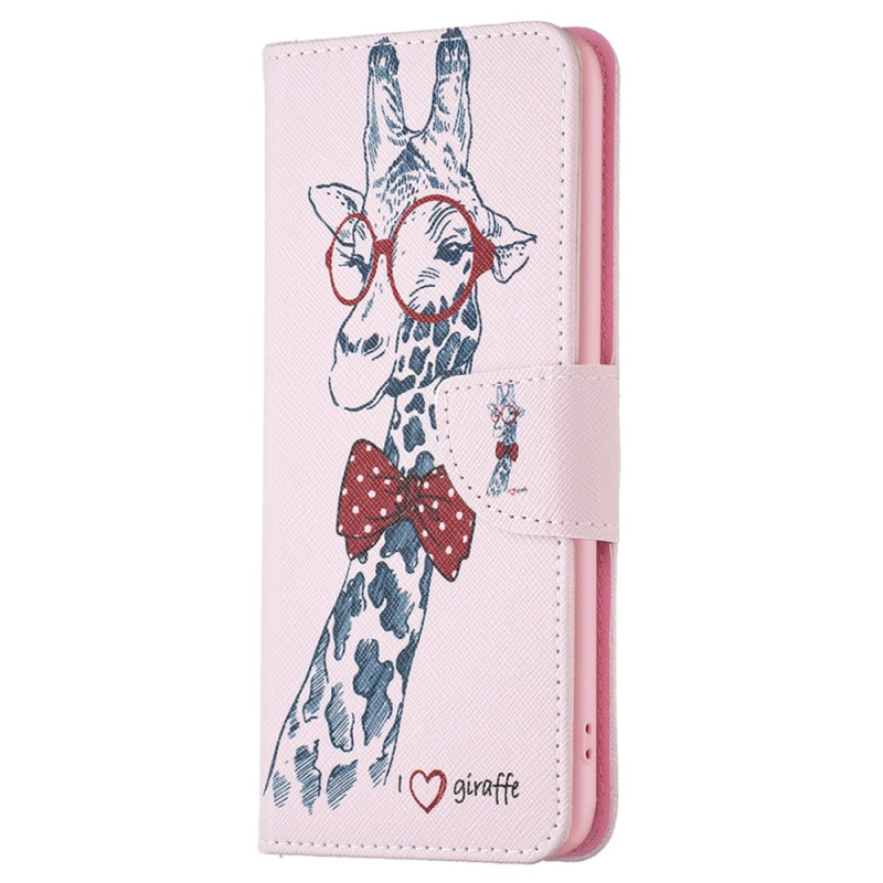 Capa com cordão para girafa Oppo A38 Intello