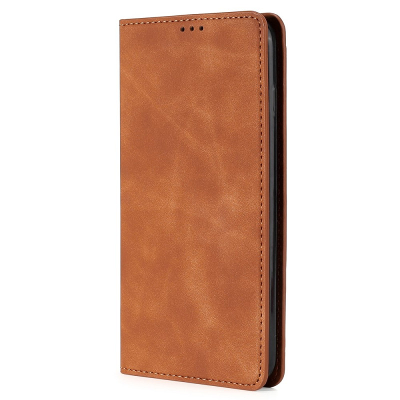 Capa flip Oppo A38 / A18 estilo camurça