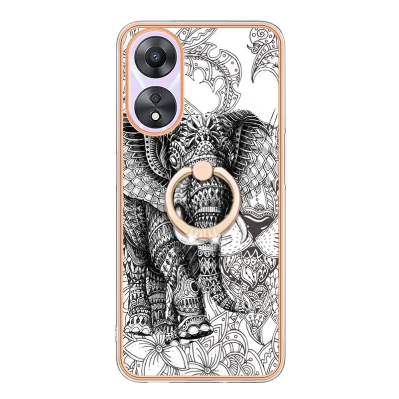 Capa Oppo A78 5G Totem Elefante Anel Suporte