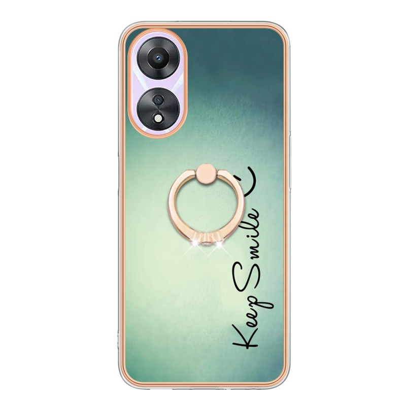 Capa Oppo A78 5G Anel de apoio Keep Smile