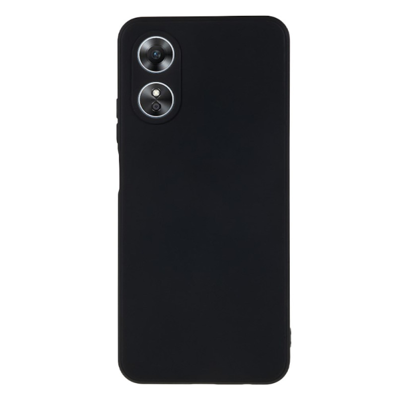 Capa de silicone para Oppo A17 com rebordo reto