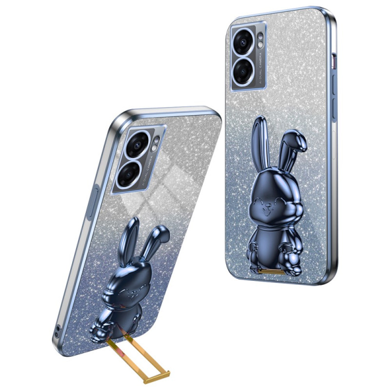 Coque pour Oppo A77 5G / A57 5G Lapin Support