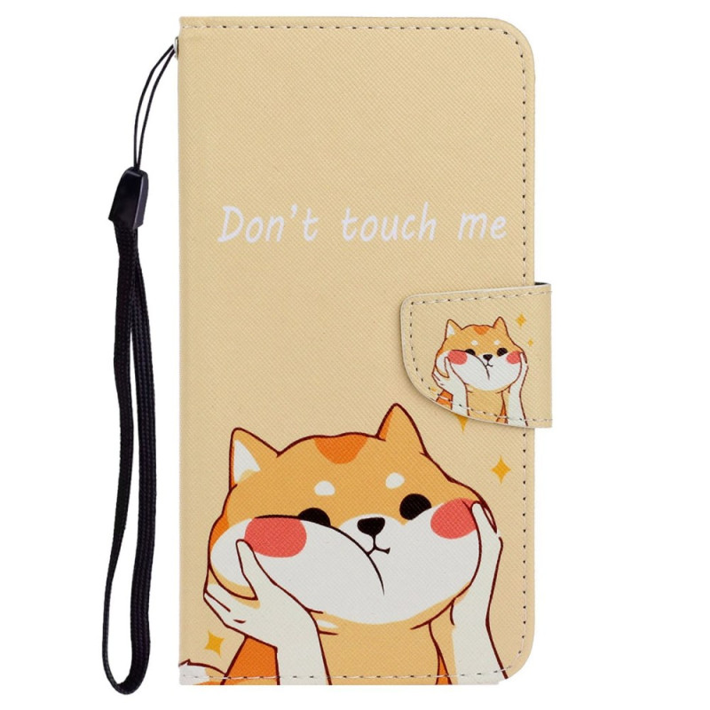 Capa Oppo A96 Akita Dog com correia