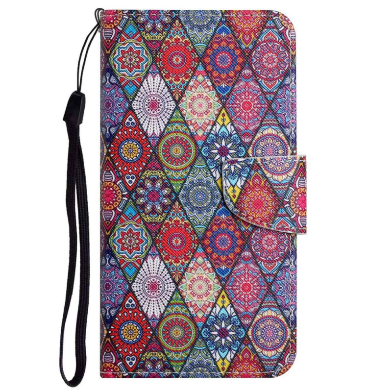 Capa com cordão para Oppo A96 Kaleidoscope