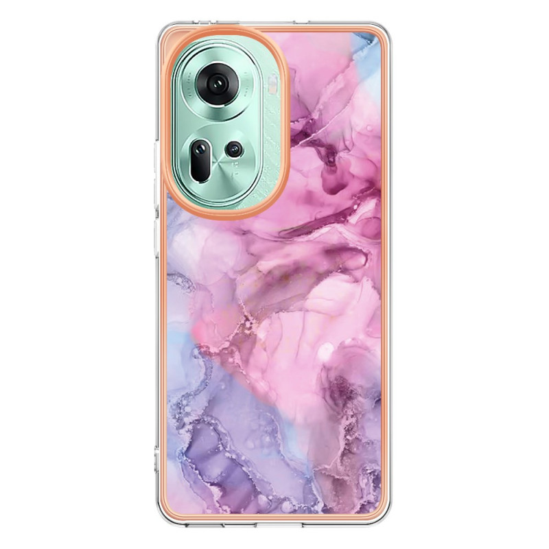 Capa de mármore estilo Oppo Reno 11 5G