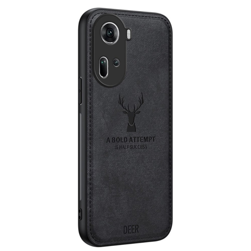 Capa com padrão de veado Oppo Reno11 5G