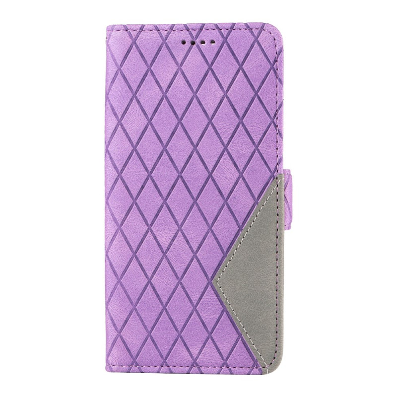 Oppo Reno 11 5G Capa
 com bracelete Losange bicolor