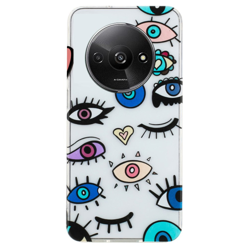 Capa para Xiaomi Redmi A3 Monster Eyes