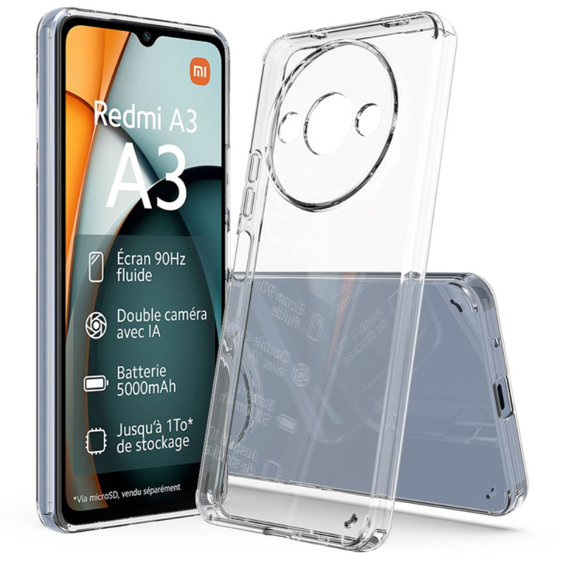 Capa transparente para Xiaomi Redmi A3