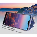 Ver Capa Huawei P20 Pro Mirror e Simiii Leather