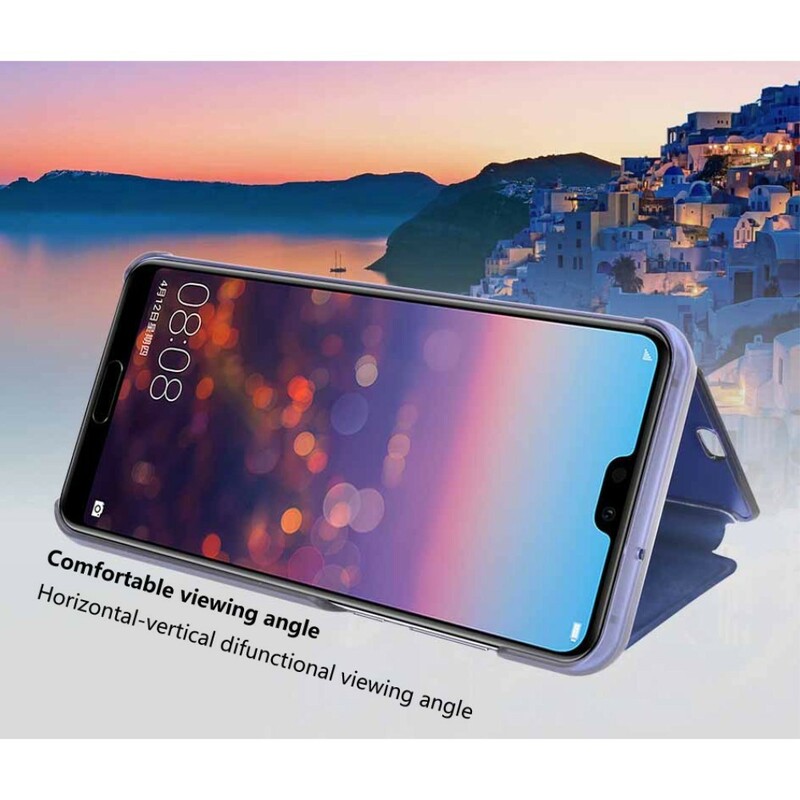 Ver Capa Huawei P20 Pro Mirror e Simiii Leather