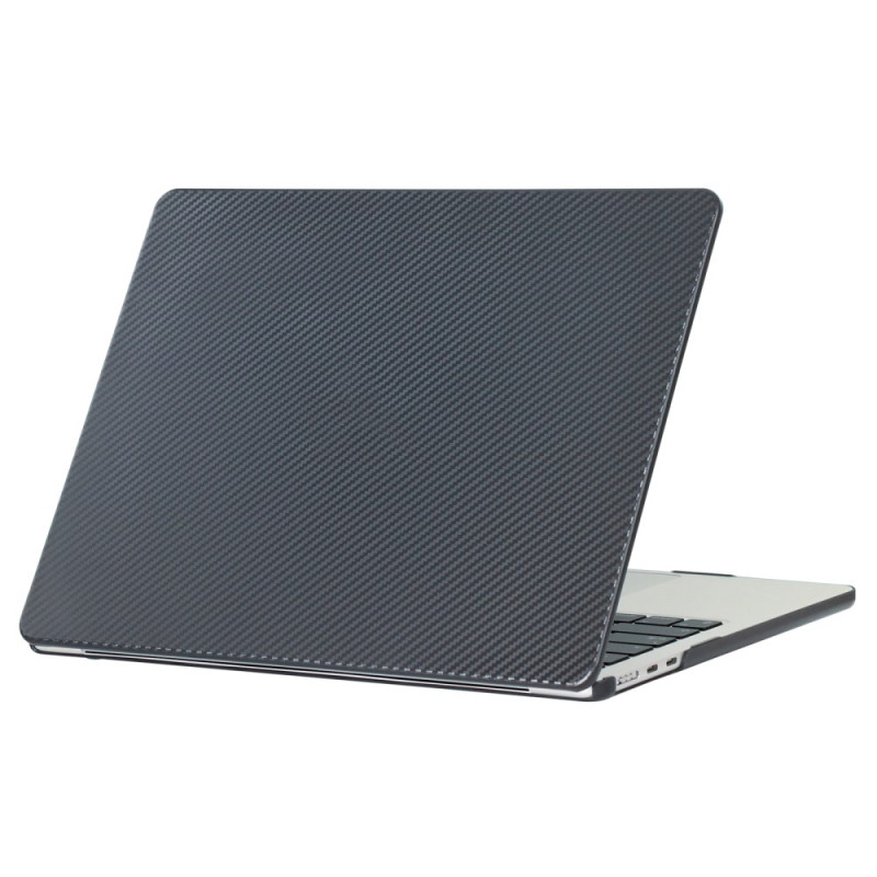 Capa para MacBook Air 13" (2024) / (2022) Textura de fibra de carbono