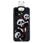 Huawei P20 Pro 3D Case Família Panda