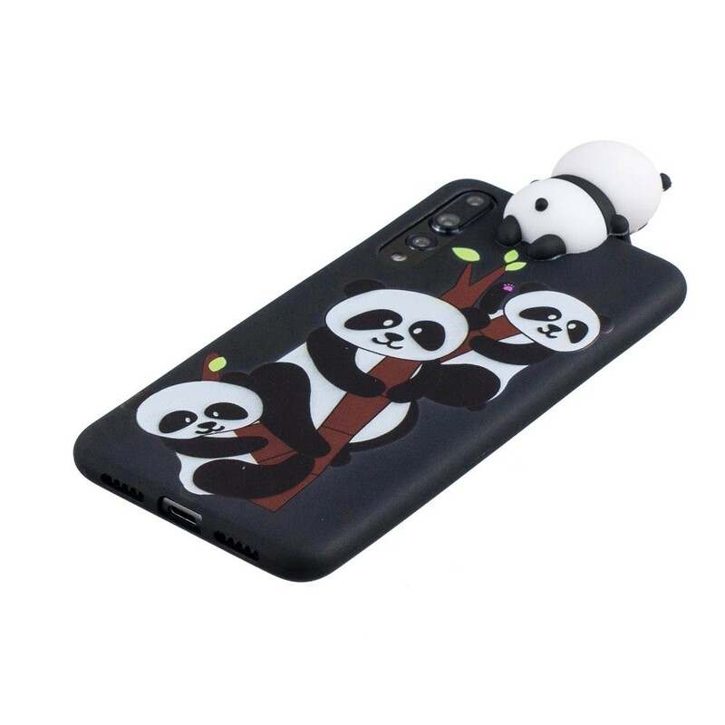 Huawei P20 Pro 3D Case Família Panda