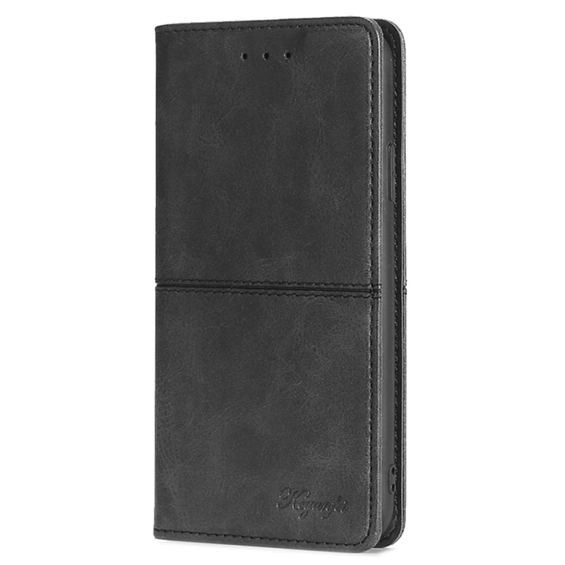 Capa Flip Cover Poco F6 Efeito Retro