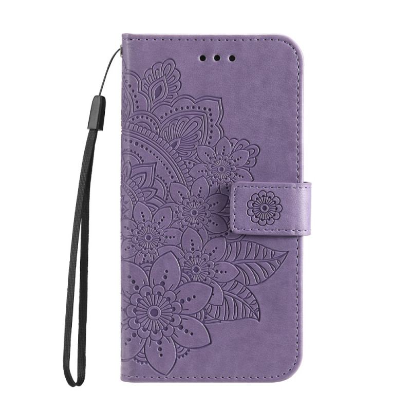 Capa para Honor Magic 6 Pro com alça floral