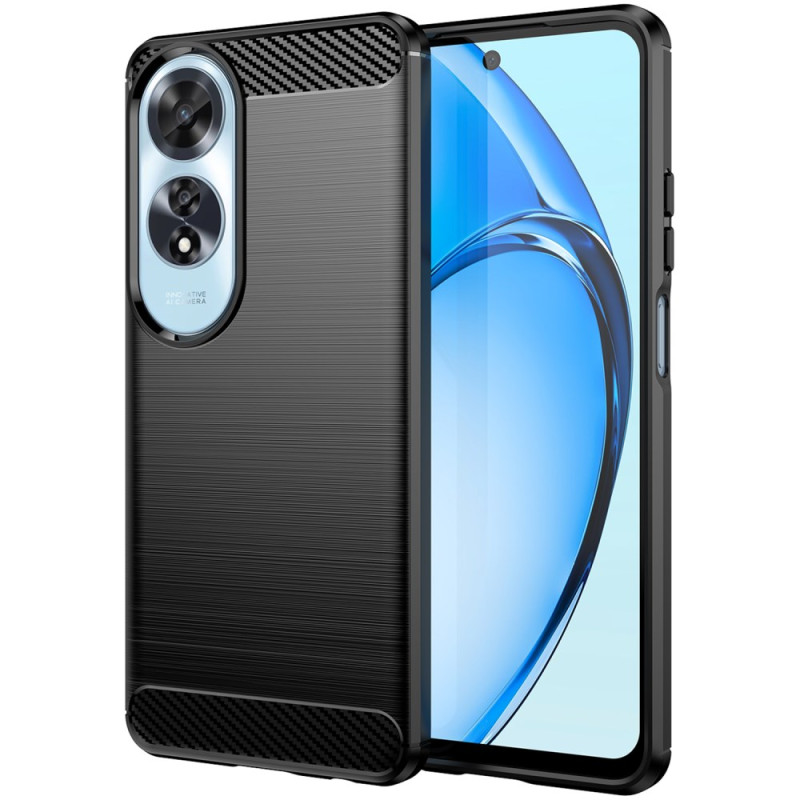 Capa de fibra de carbono escovada para Oppo A60